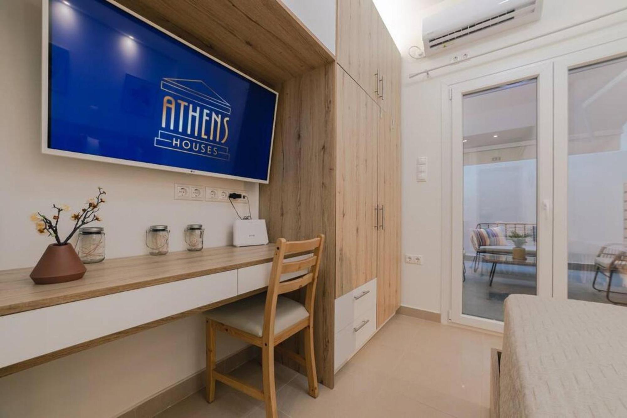 Small And Cozy Studio Athen Eksteriør billede